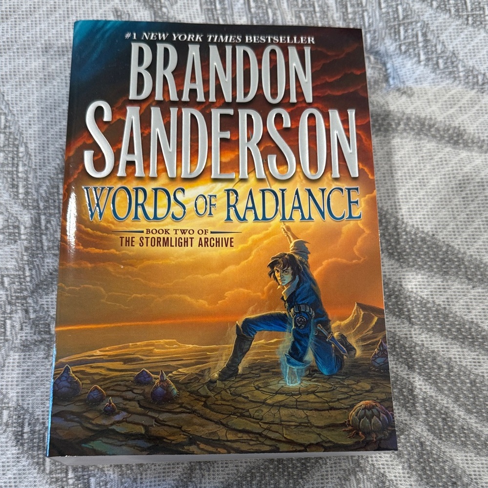 Words of Radiance Book by Brandon Sanderson